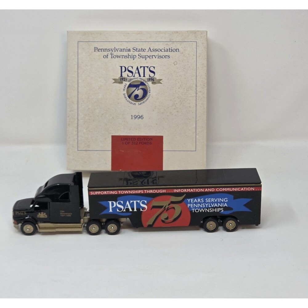 "Winross PSATS 75th Anniversary 1996 Ford Diecast Truck 1/64 Ltd Ed 1 of 312"